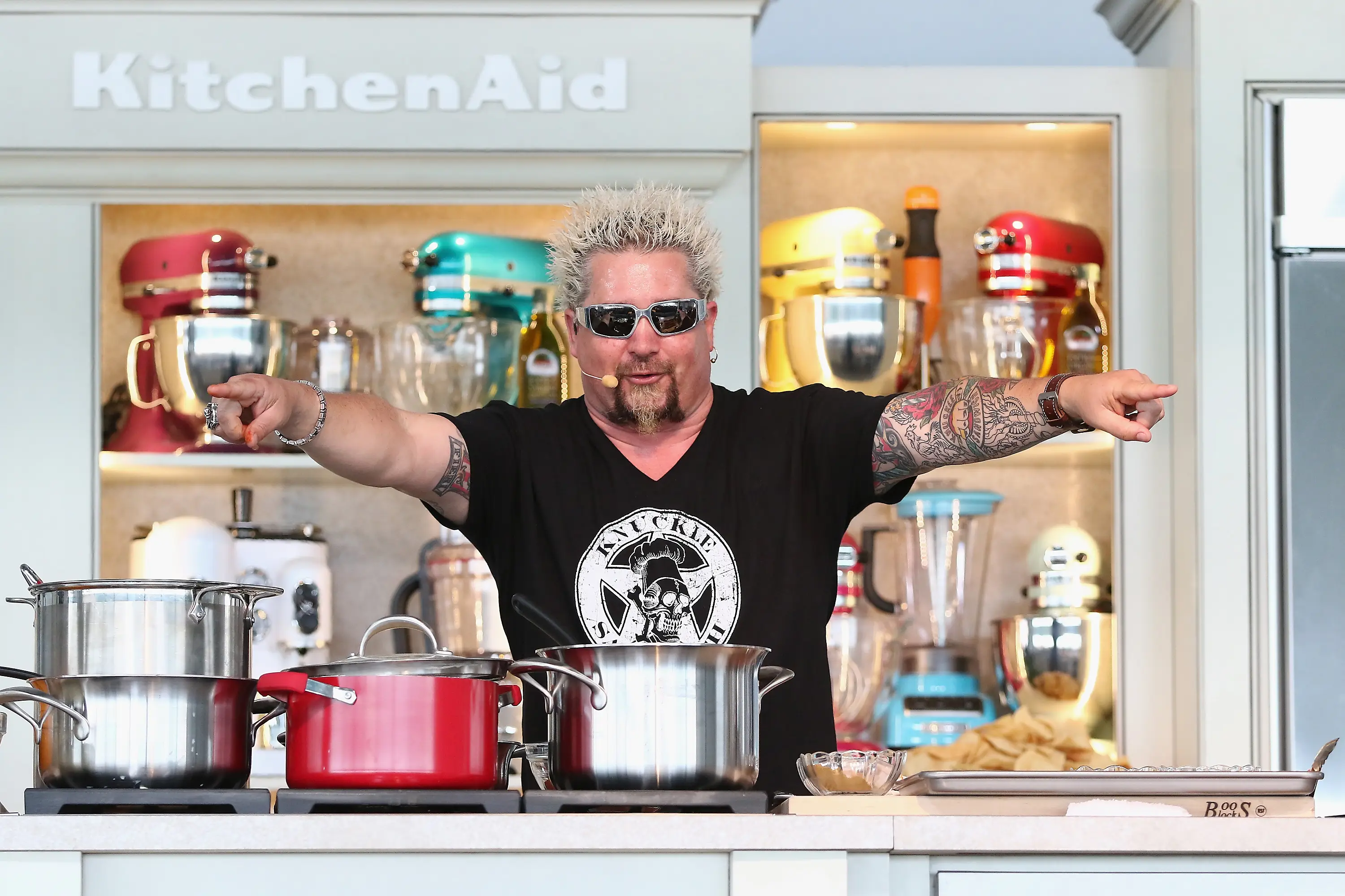 Fieri seemingly responded to the lawsuit with a quote from The Godfather (Alexander Tamargo / Contributor/Getty Images)