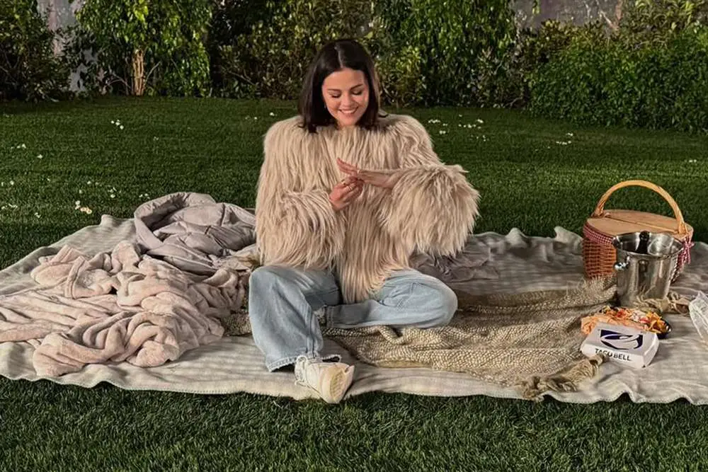 Gomez even got engaged over a Taco Bell spread (Instagram/@selenagomez)