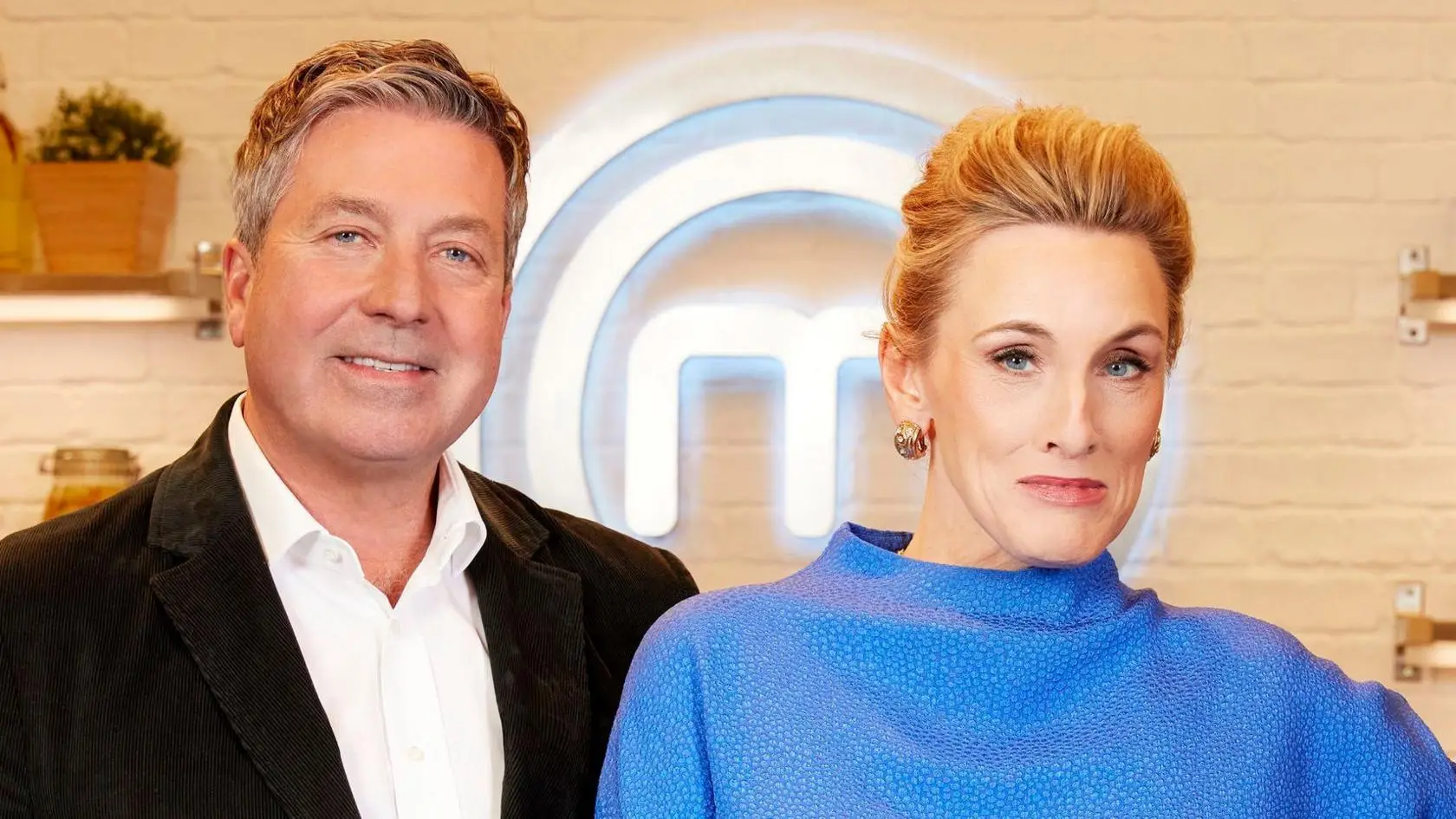 John Torode and Grace Dent judged the latest season of Celebrity MasterChef together (BBC)