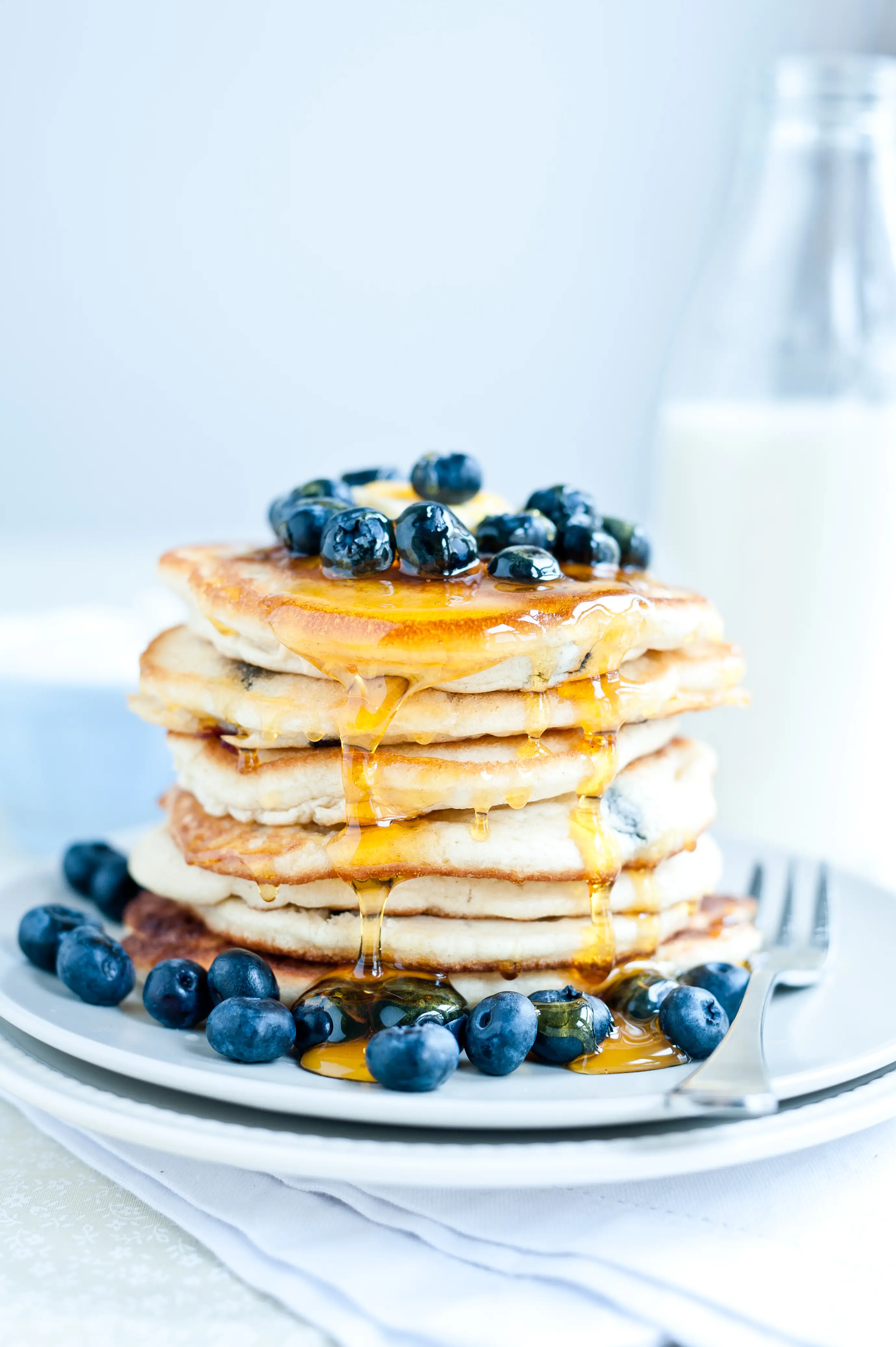 American pancakes with blueberries and maple syrup are a cut above the rest (Sarka Babicka/Getty Images)