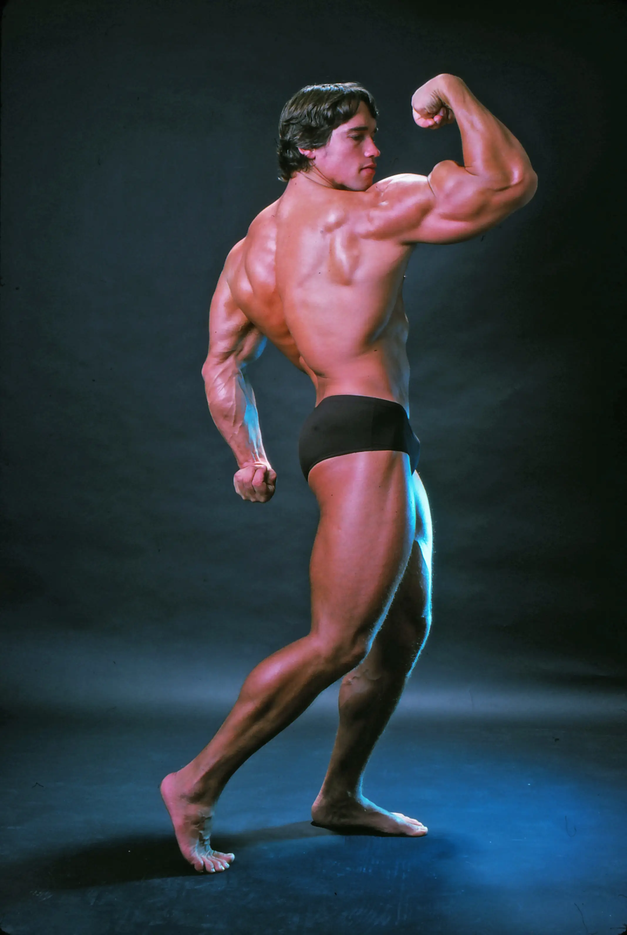 Schwarzenegger won Mr Universe five times (Jack Mitchell/Getty Images)