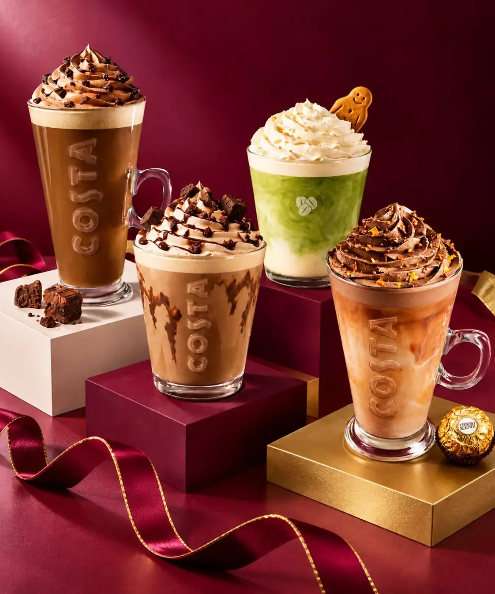 Costa fans 'obsessed' as brand launches Christmas menu with one stark omission