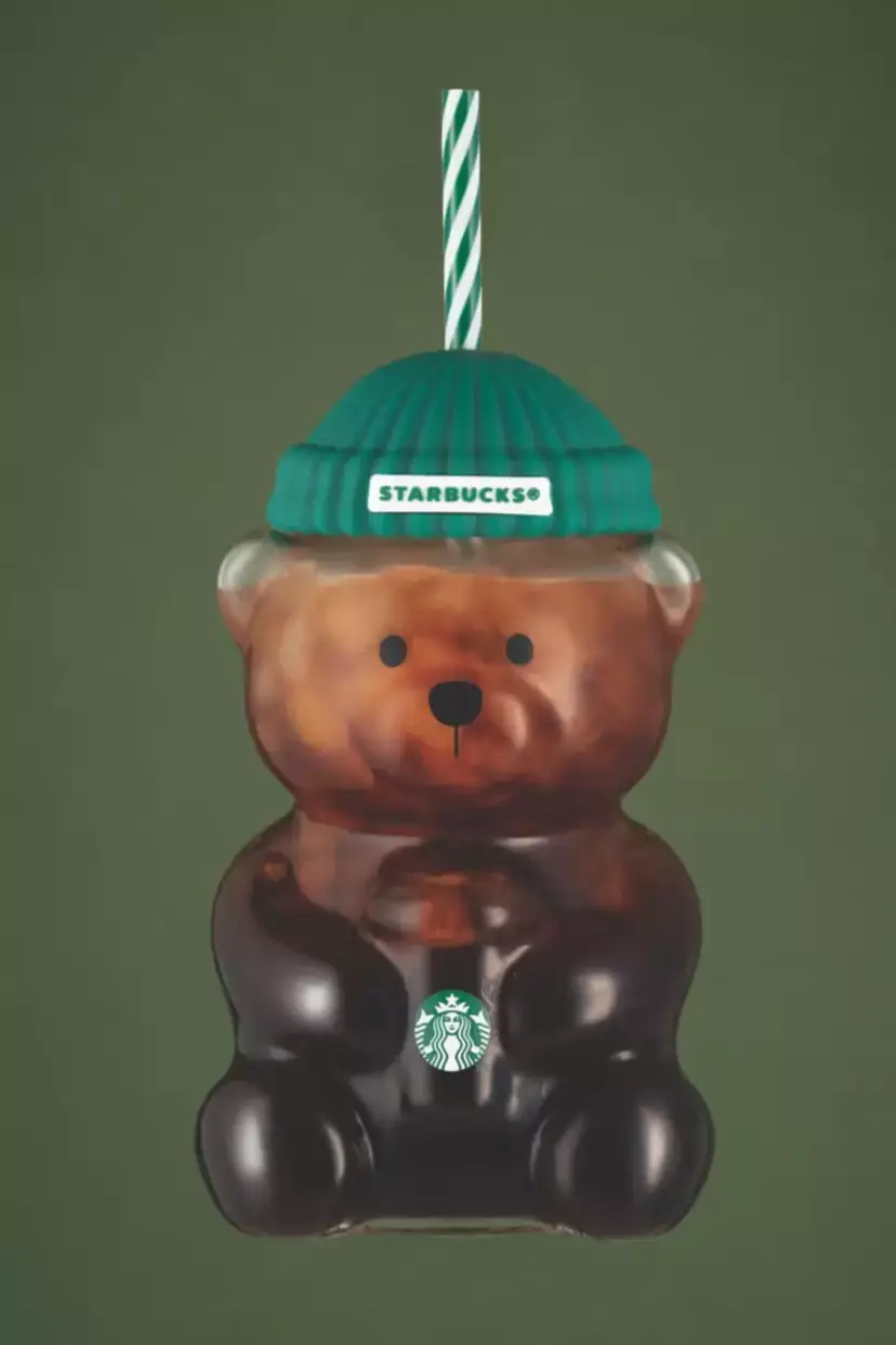 British coffee fans can pick up the Bearista cup from this week (Starbucks)