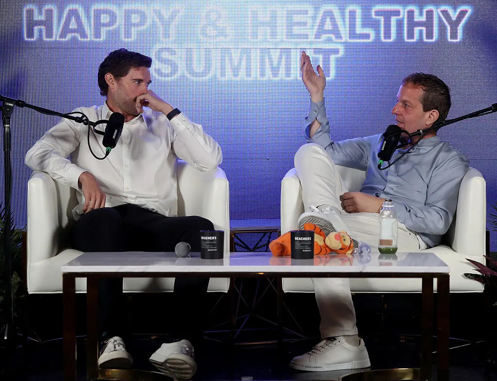 Chris speaking at The Beacher Vitality Happy & Healthy Summit in 2025 (Cassidy Sparrow / Contributor/Getty Images)