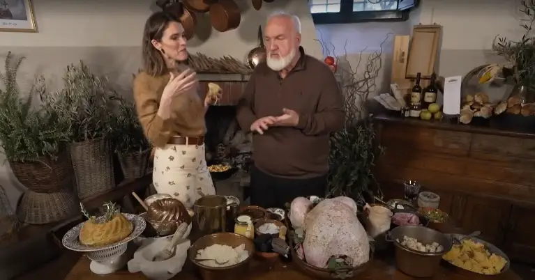 Today revealed what was eaten at the Pope's Thanksgiving (NBC)