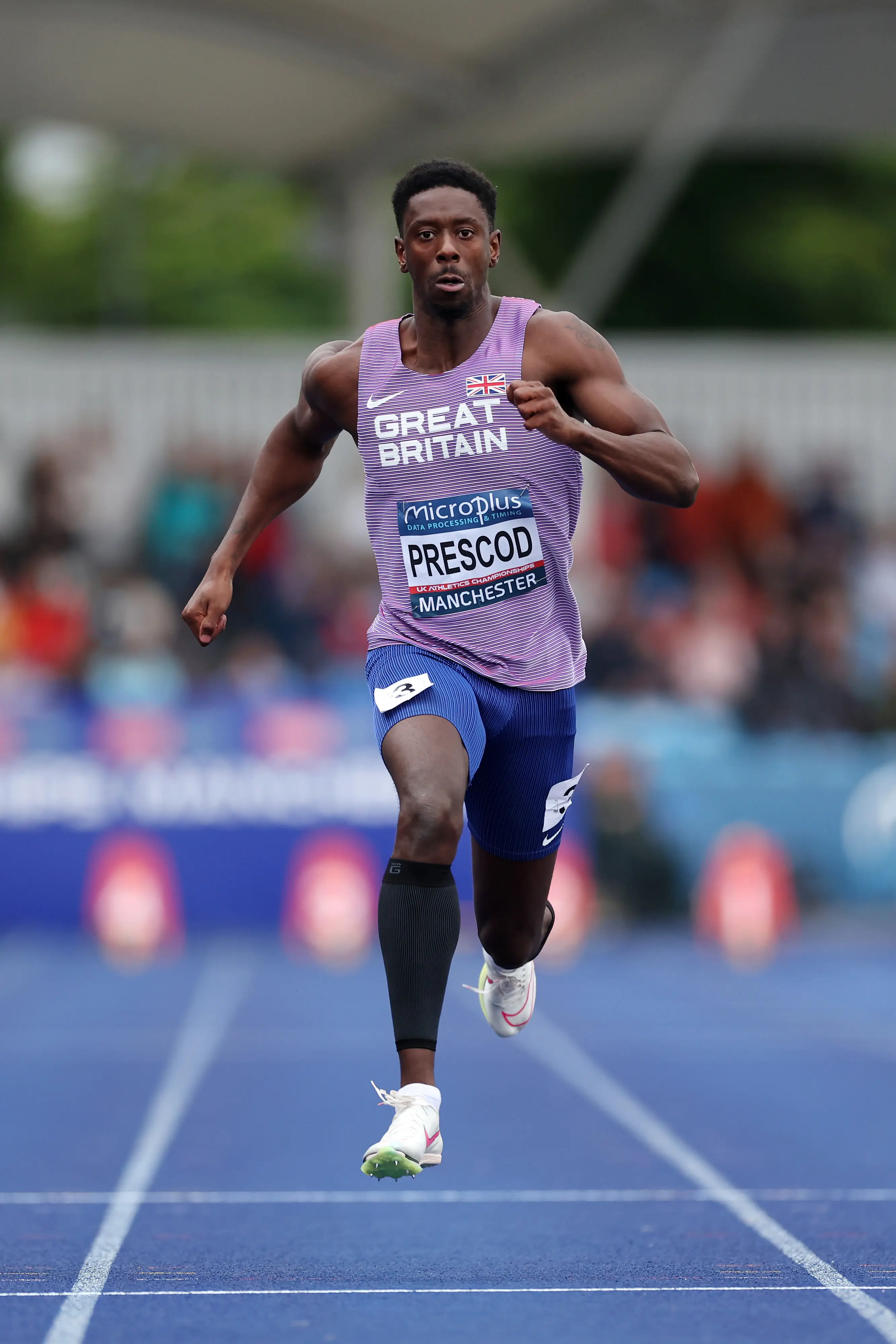 British runner Reece Prescod is taking part in The Enhanced Games (Michael Steele/Getty Images)