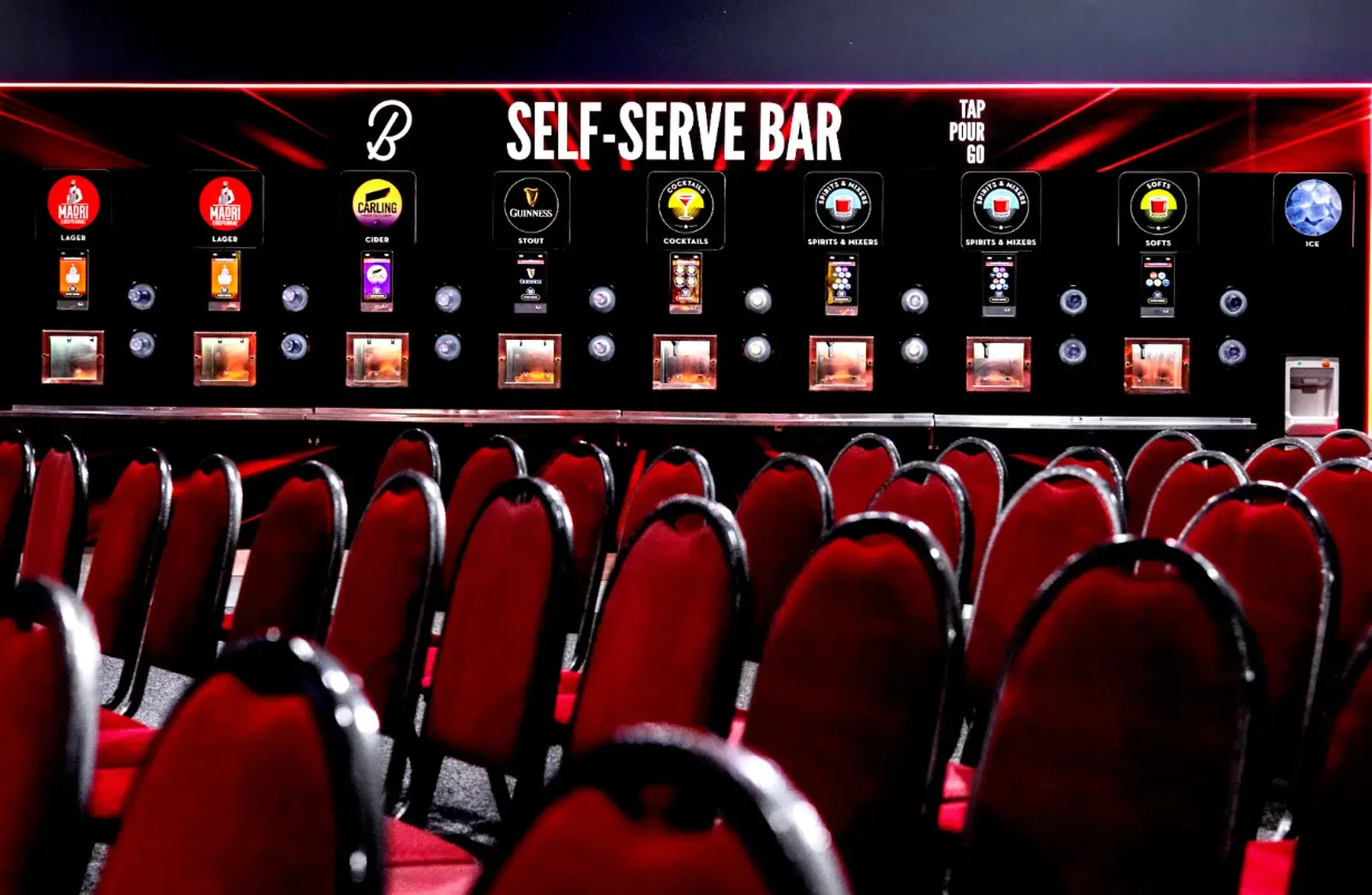 100 self-serve kiosks have been installed at select resorts (Butlin's)