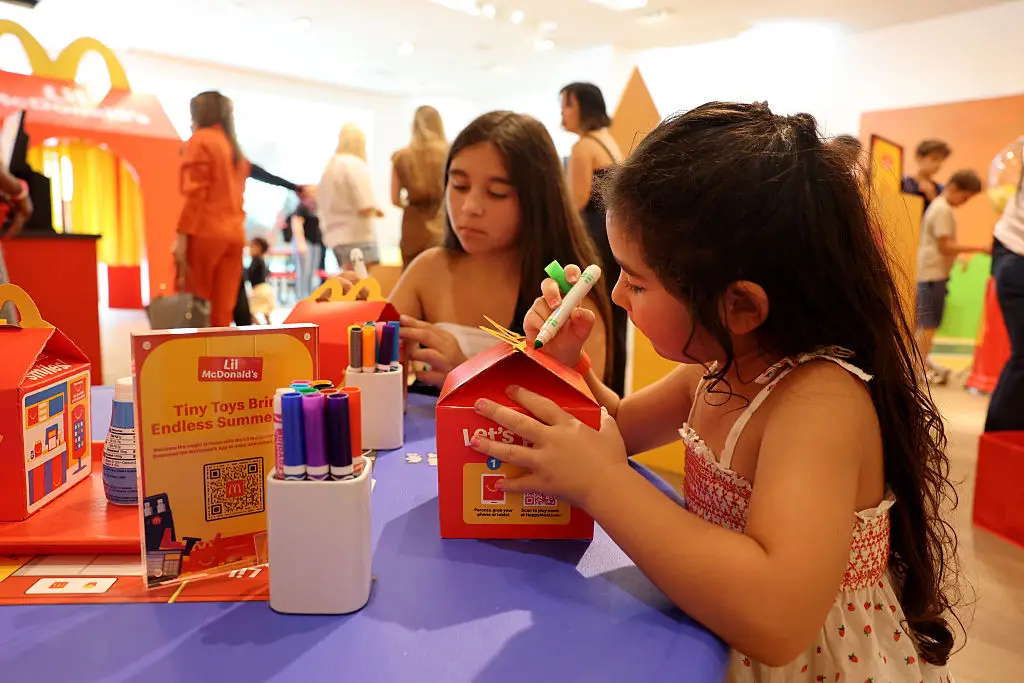 The limited-edition design aims to spark family conversations about emotions (Amy Sussman/Getty Images for McDonald's USA)