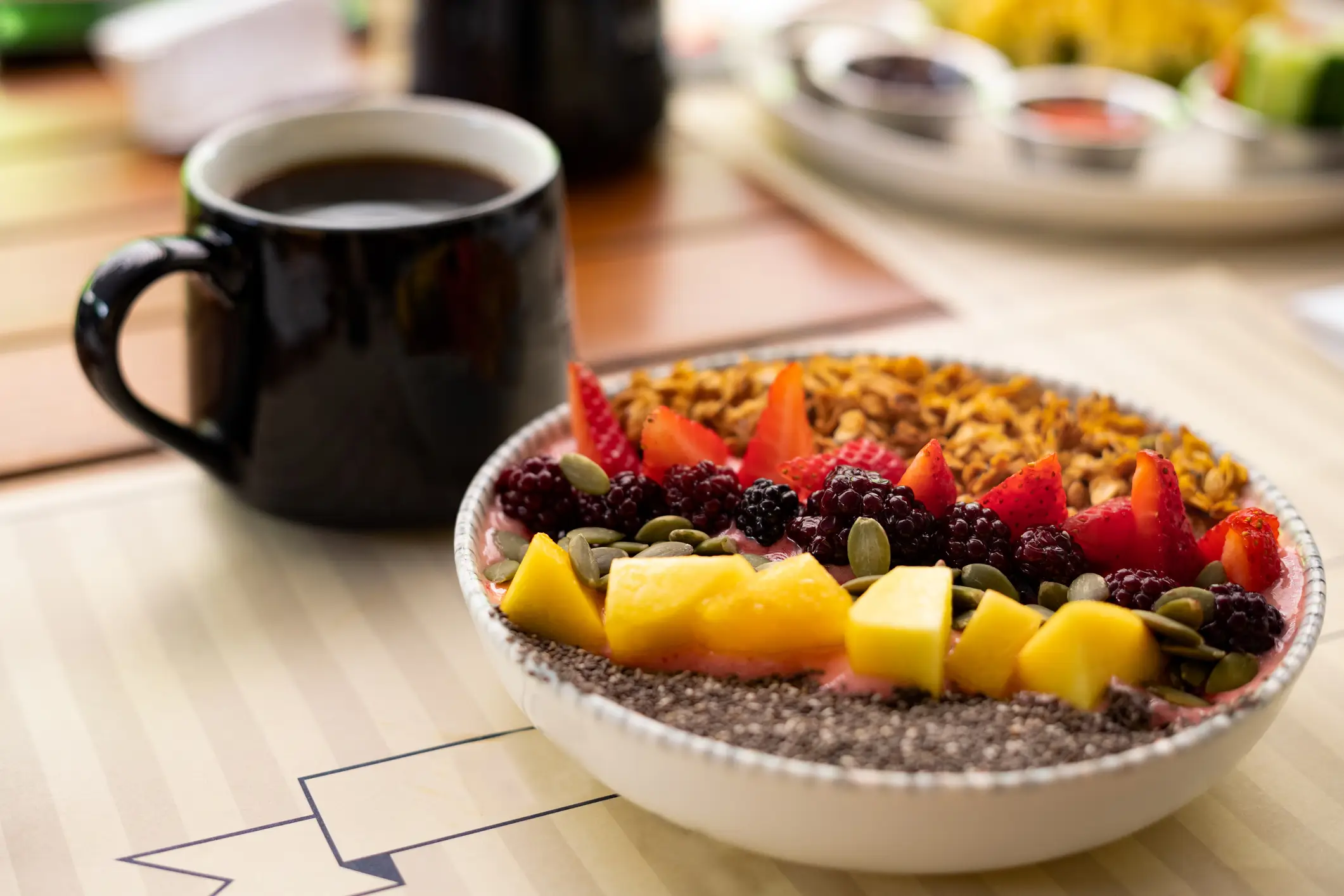 Adding fruits and seeds to your breakfast is one option for increasing your fibre intake ( Photographer, Basak Gurbuz Derman/Getty Images)