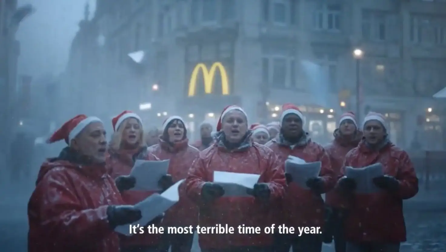 McDonald's has confirmed it's taken down an AI-generated advert (McDonald's Netherlands)