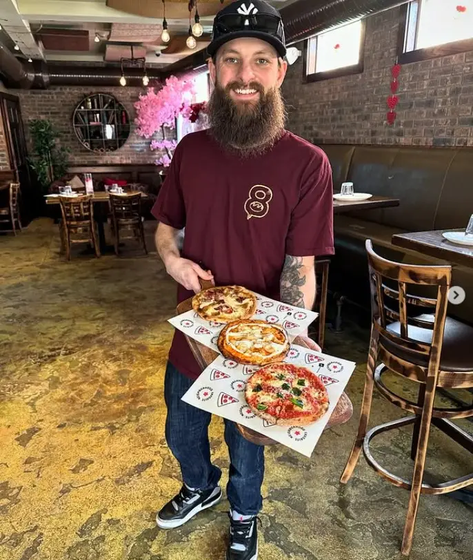 Kenny Wildes from Connecticut, USA, started the challenge off the back of a colleague’s dare (Instagram/@ctpizzaman)