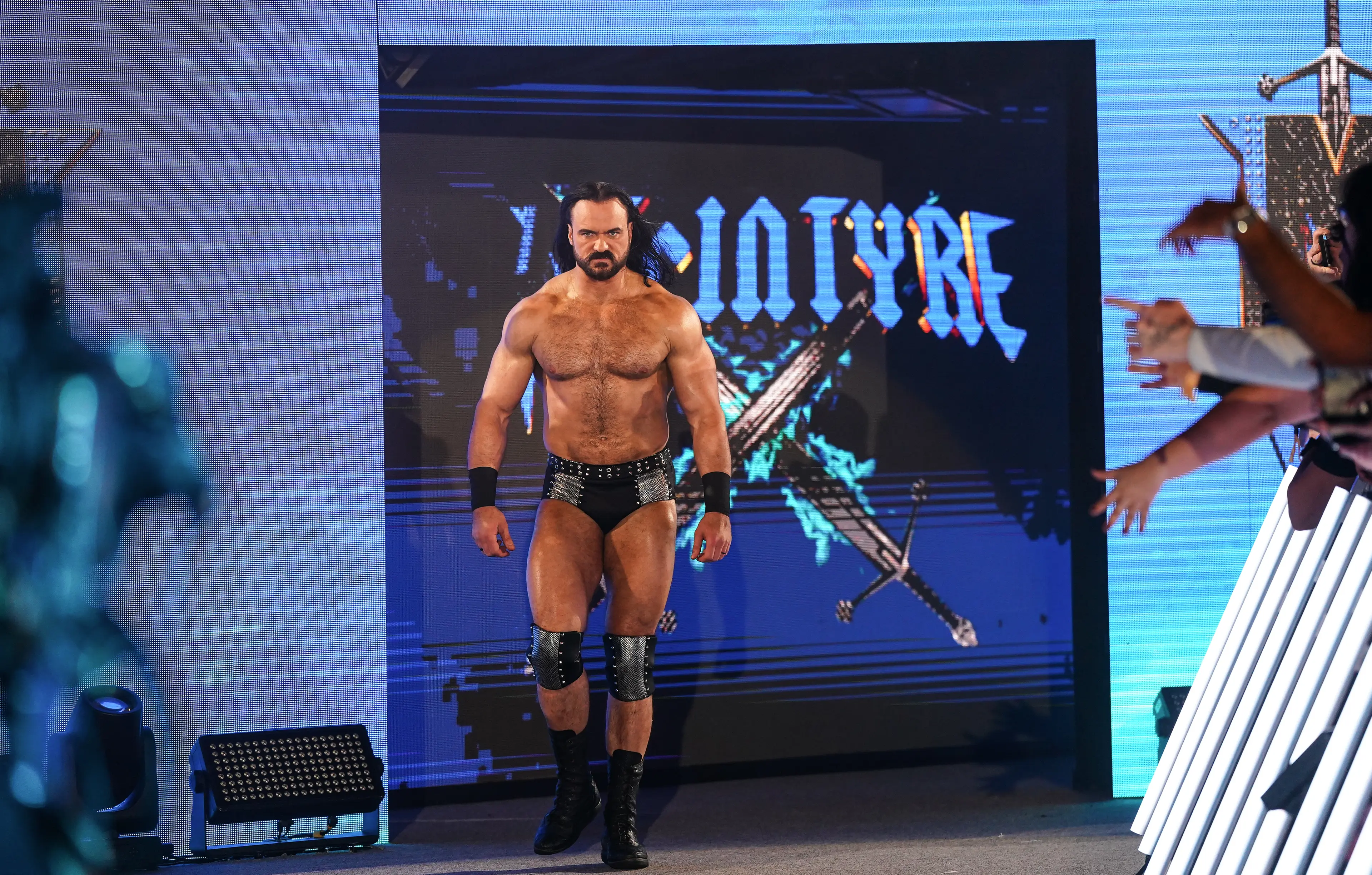 The WWE favourite eats 6,200 calories every day (Rich Freeda/WWE via Getty Images)
