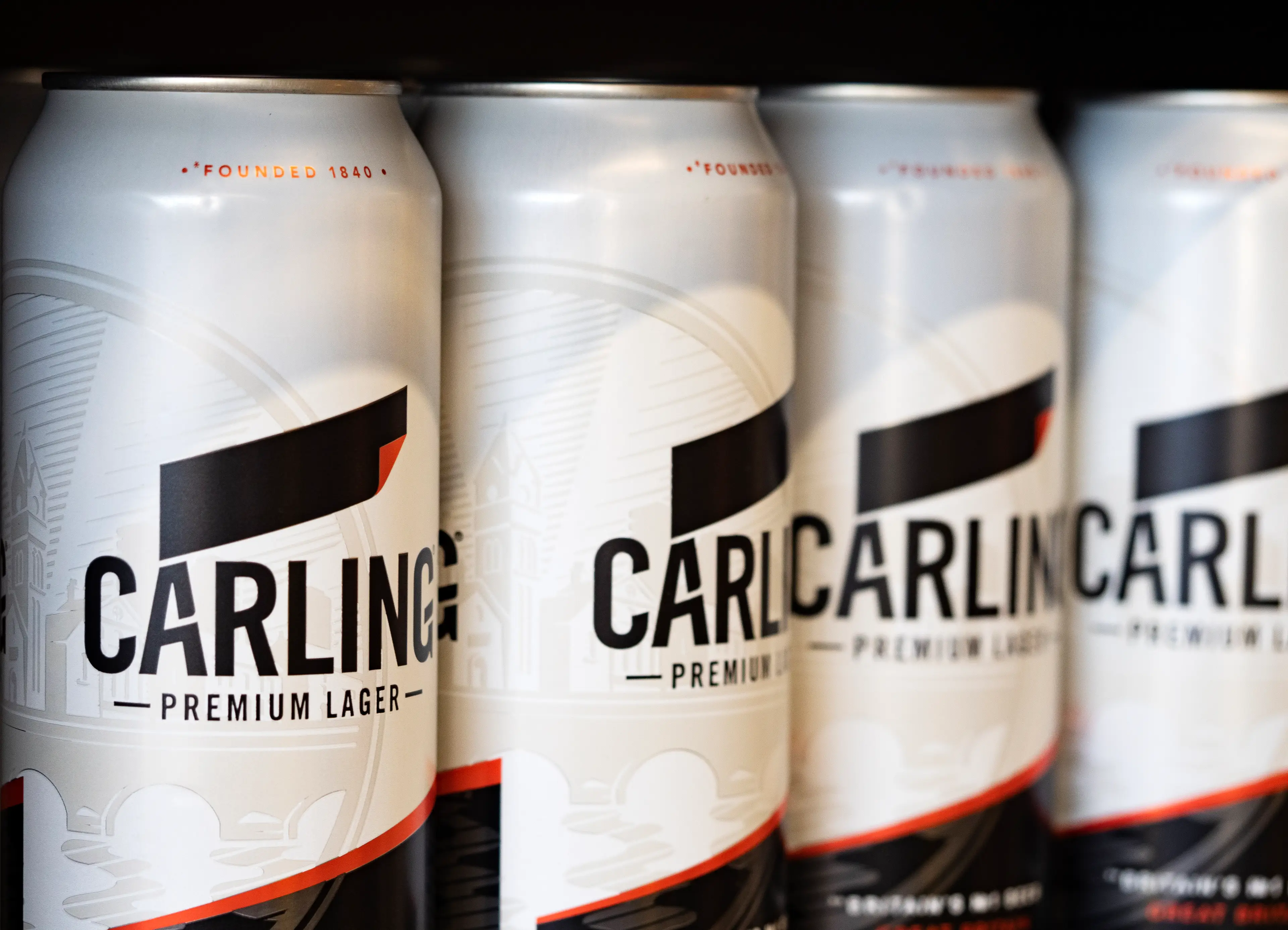 Carling is having its ABV slashed in the UK (Igor Golovniov/SOPA Images/LightRocket via Getty Images)