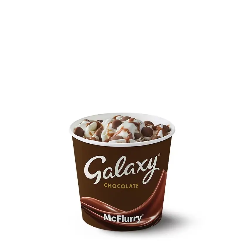 The Galaxy Chocolate McFlurry will be available to purchase (McDonald's)
