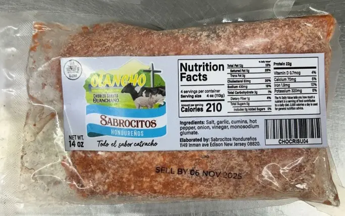 Six products have been included in the recall (USDA)