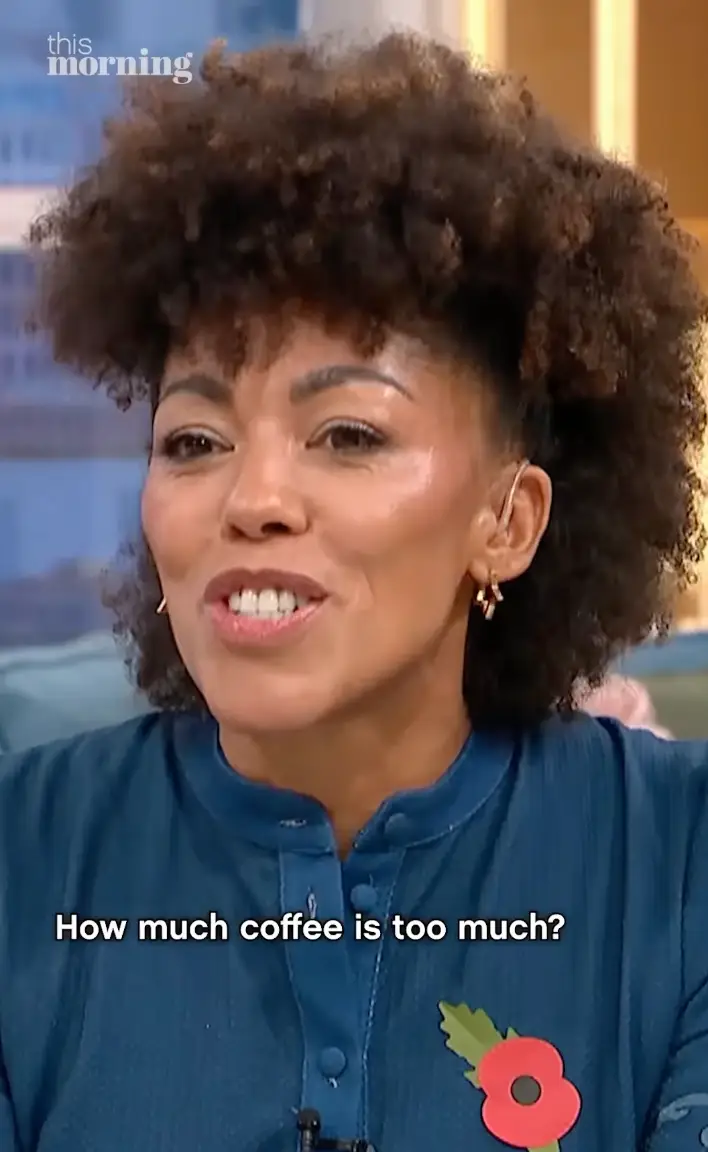 Dr Zoe Williams warned that limiting your coffee might be beneficial for you (ITV)