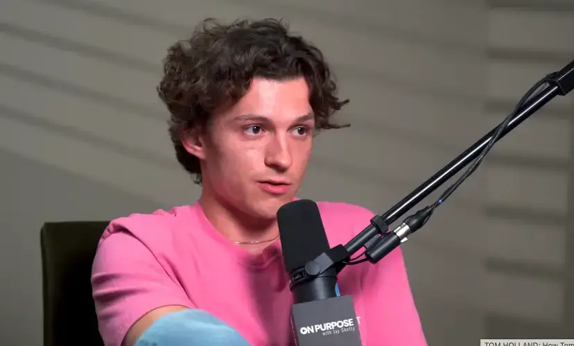 Tom Holland has discussed his reasons for quitting alcohol (On Purpose with Jay Shetty/YouTube)
