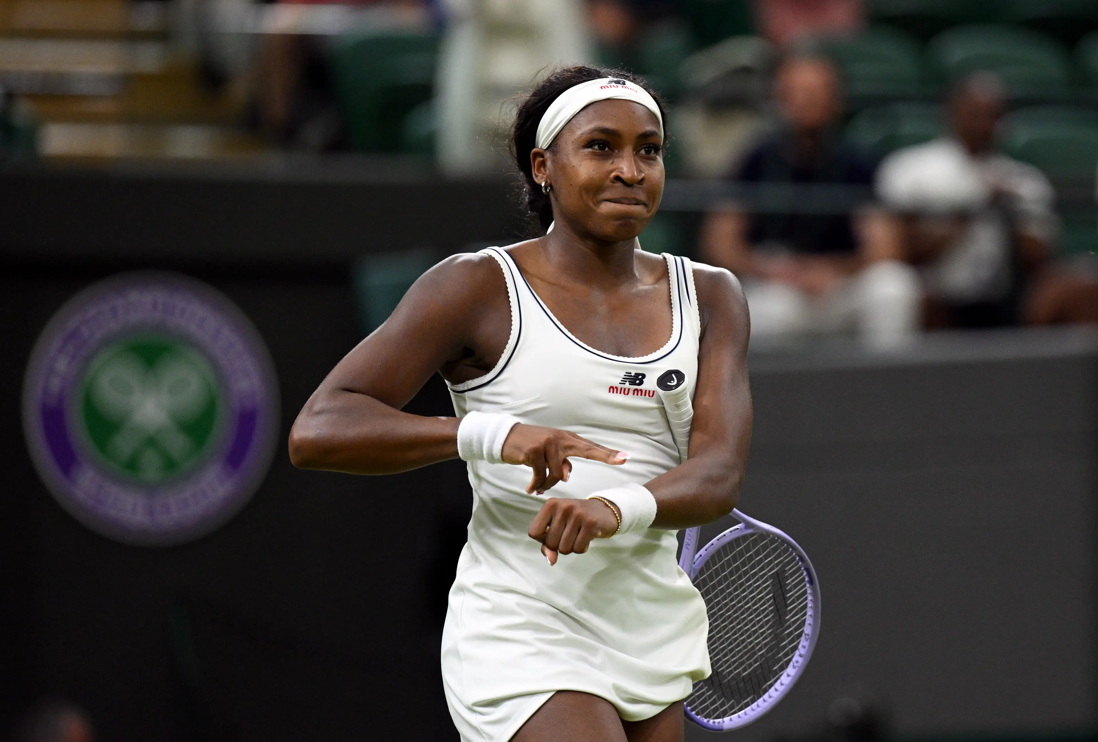 Coco Gauff at Wimbledon 2026 (Matthias Hangst/Getty Images)