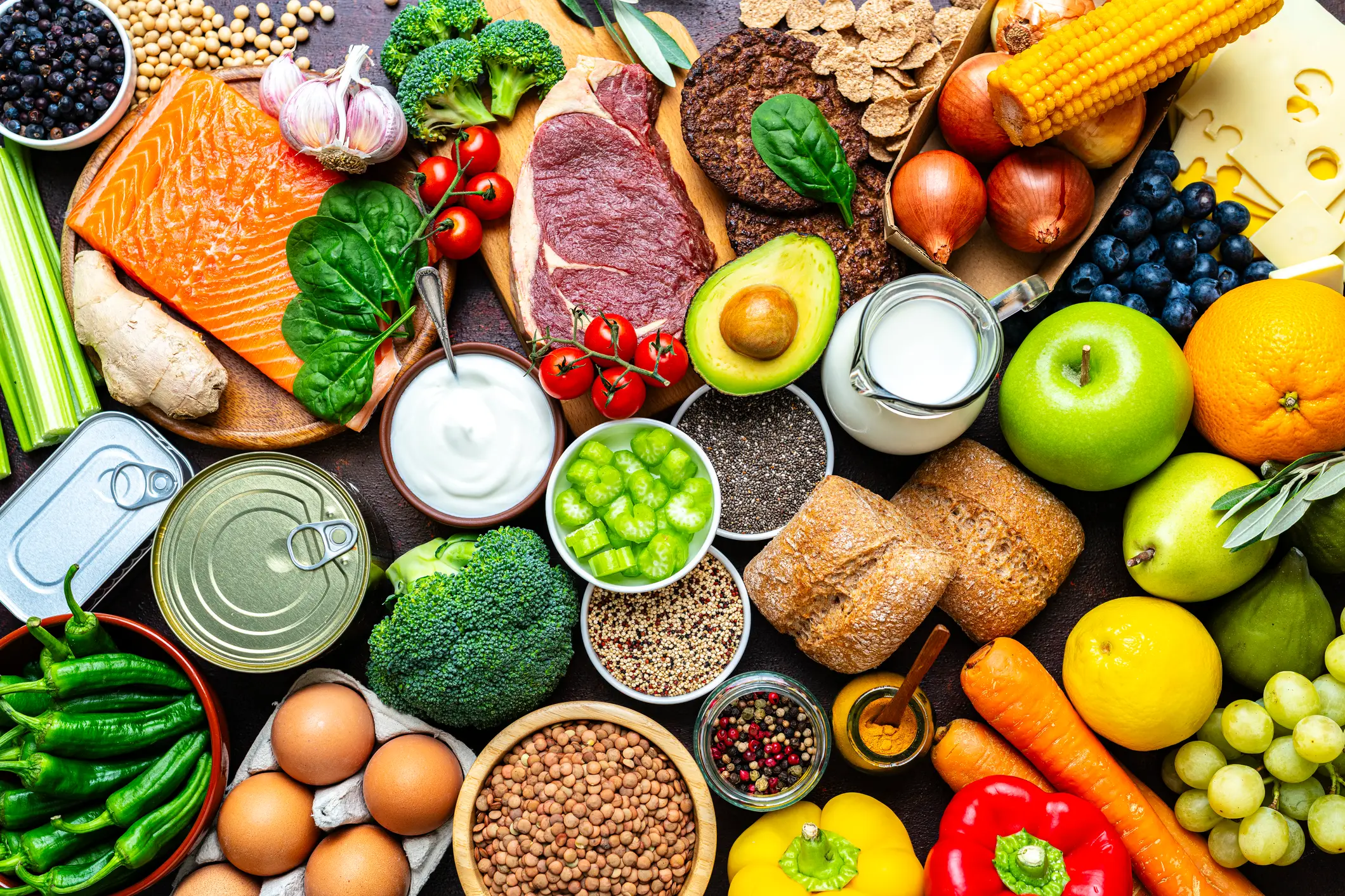 A well-balanced diet is key, says the expert (Getty Stock)