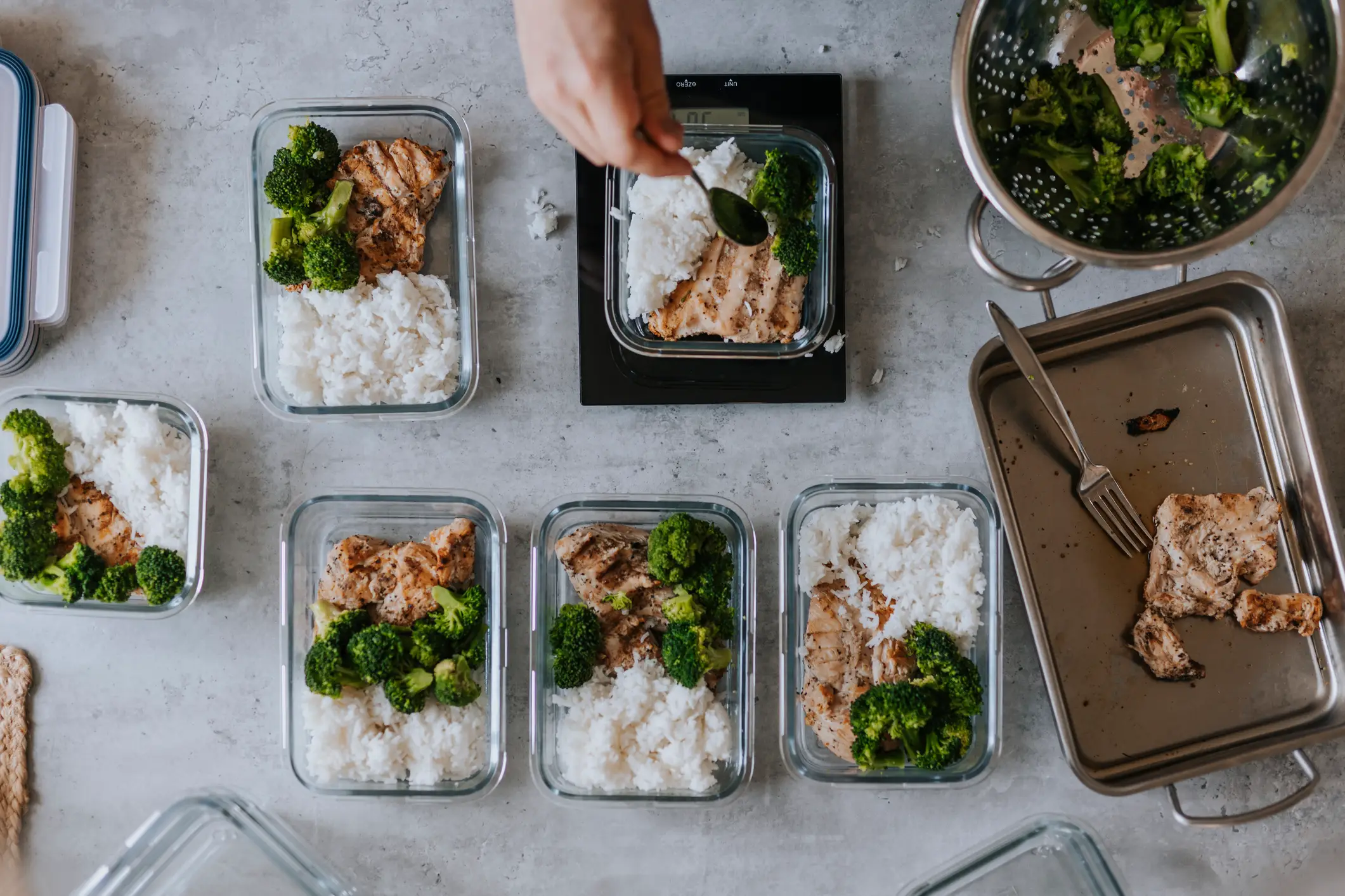 Meal prepping is effective but can be dull, with some users asking ChatGPT for advice on making meals more interesting (Johner Images/Getty Images)