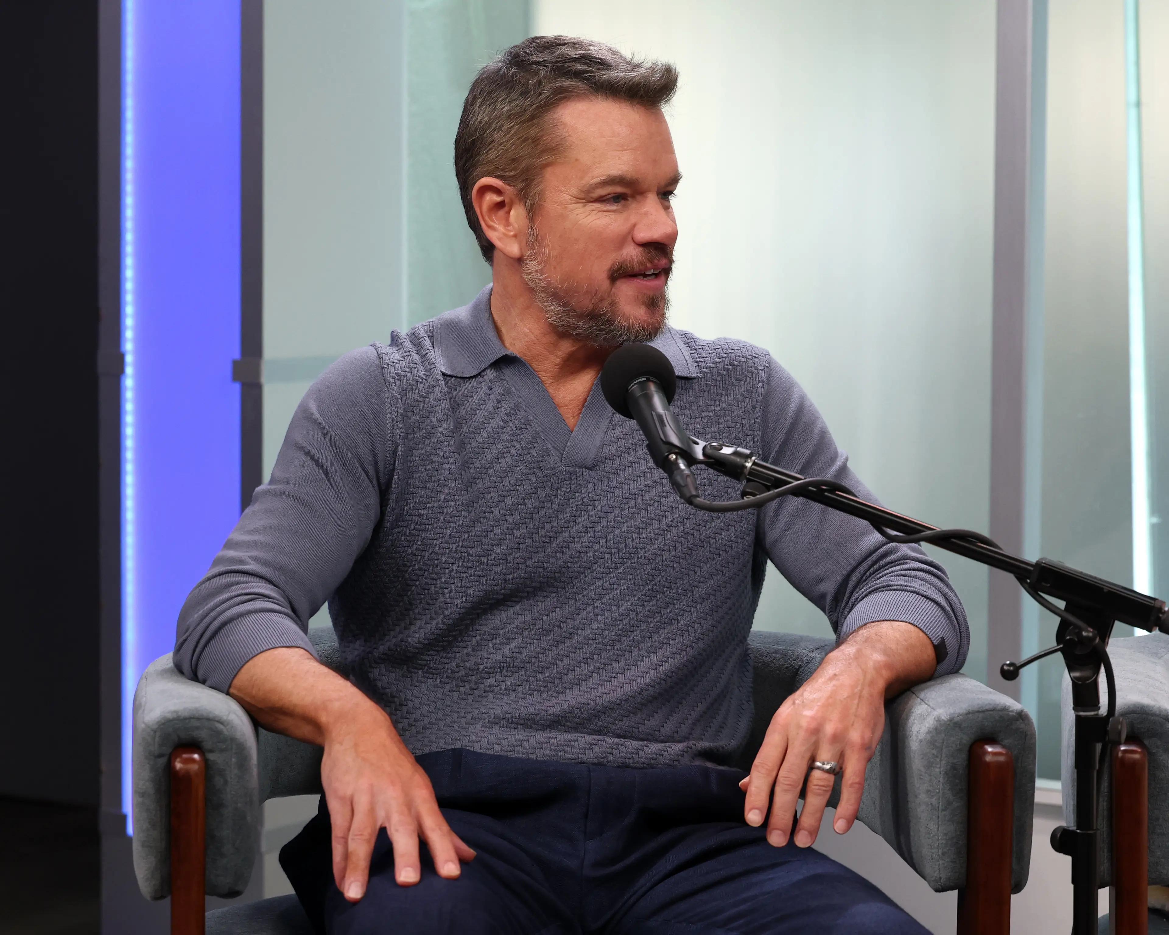 Damon was instructed by Nolan on how his body should look during filming (Cindy Ord/Getty Images for SiriusXM)