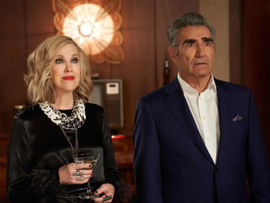 Tributes have poured in across social media, including words from O'Hara's co-stars (CBC)