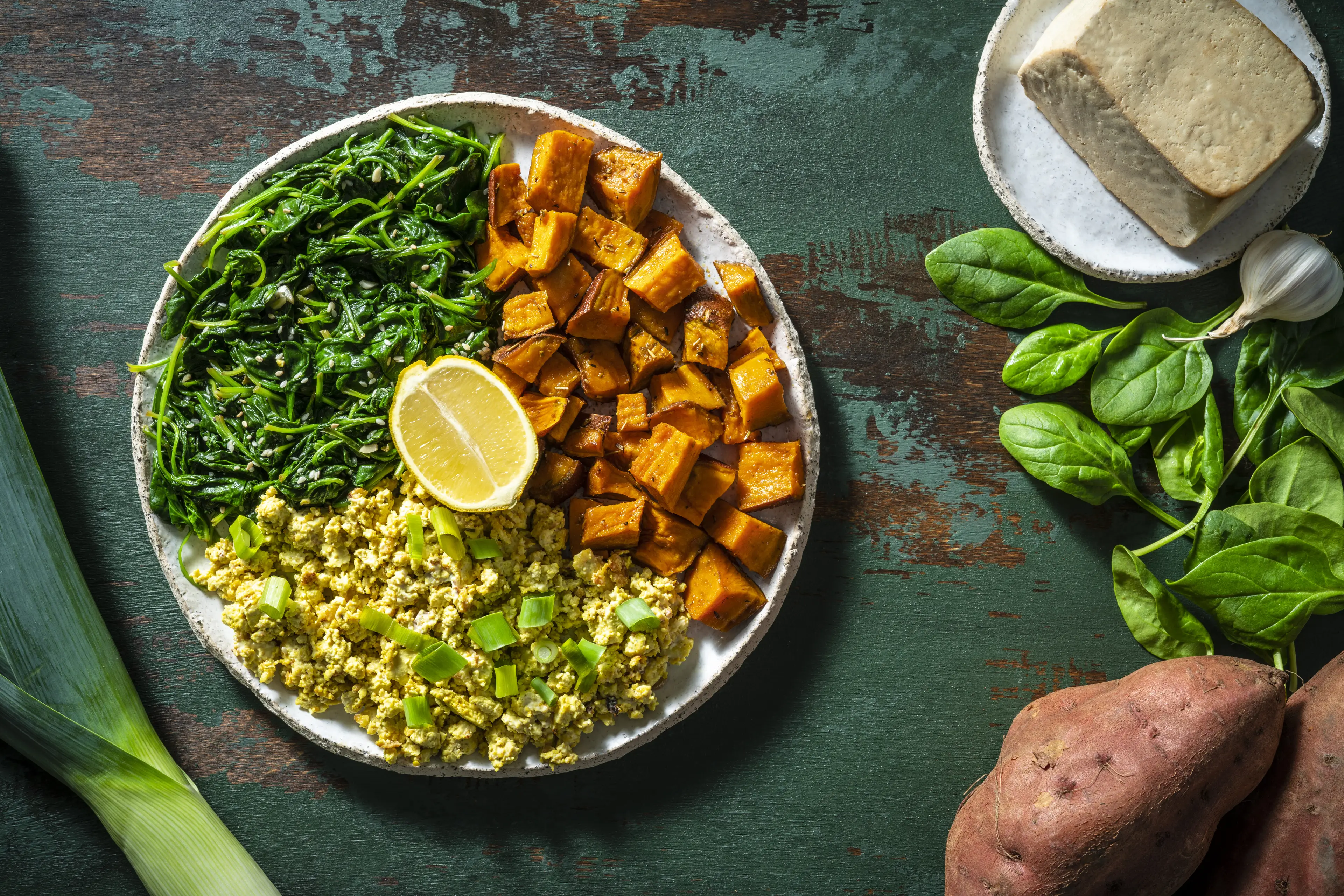 Sweet potatoes and spinach should be your best friends right now (Getty Stock Image)