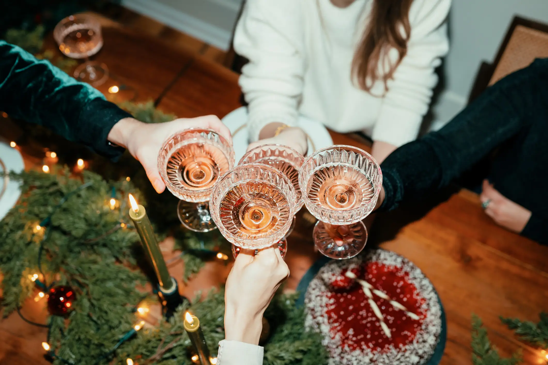 Christmas is typically a big deal for alcohol brands, but many of us are cutting down (Getty Stock)