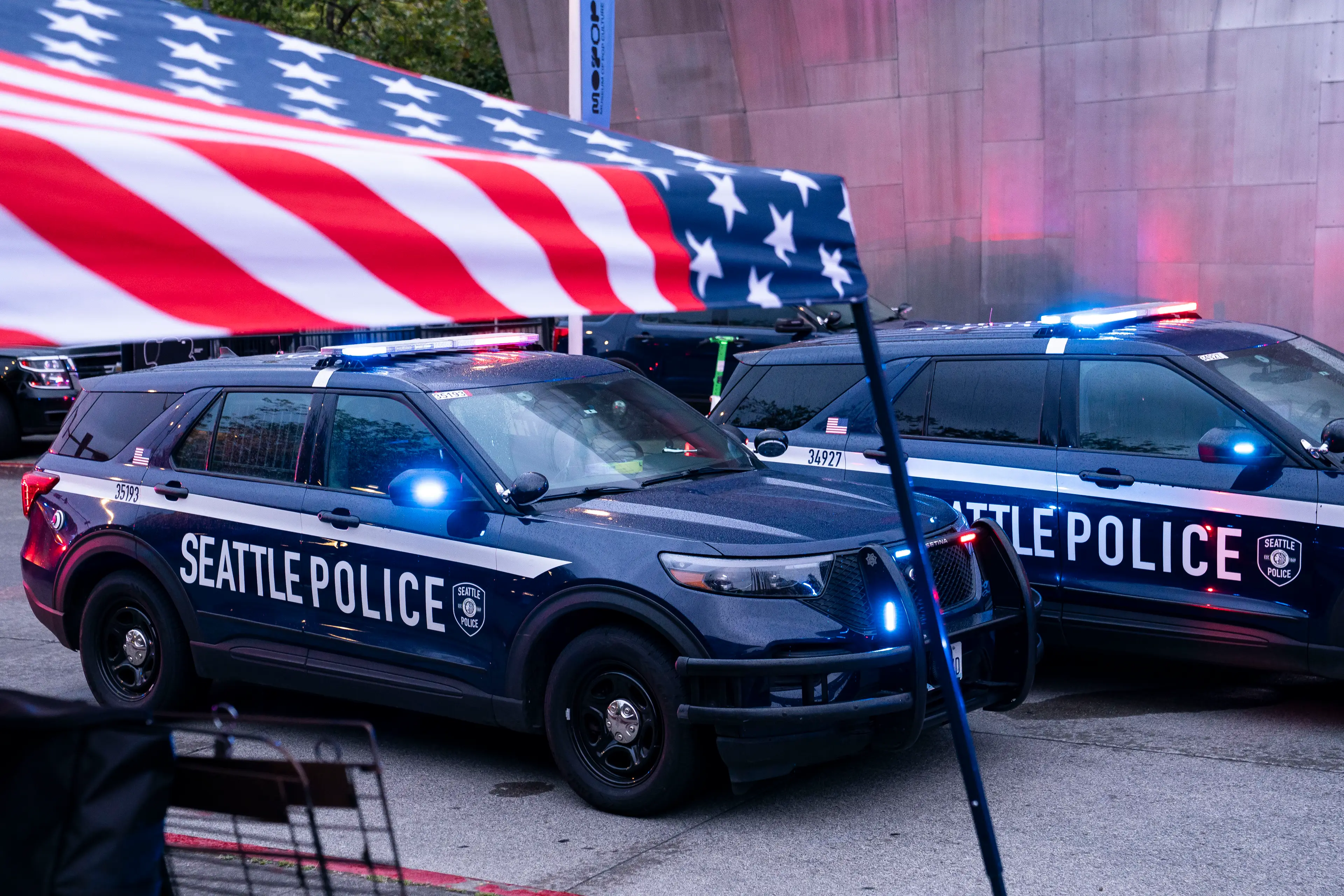 Seattle Police have confirmed they are still hunting for a second shooter (David Ryder/Getty Images)