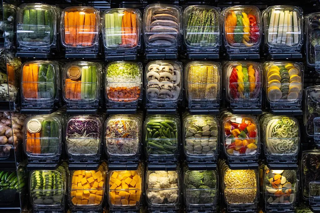 The luxury health food store is highly curated (Jay L Clendenin/Contributor/Getty)