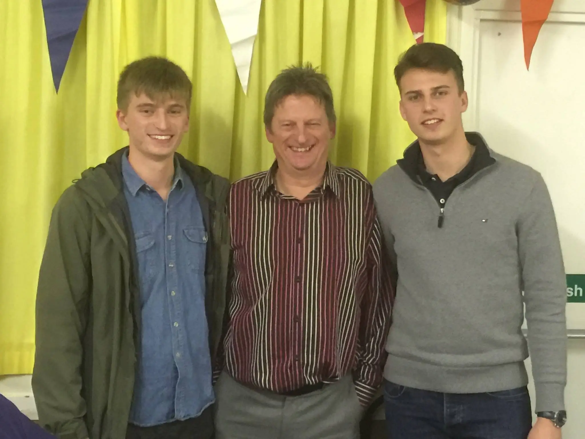 Butchers Arms landlord Martyn Hillier, centre (Facebook/The Butchers Arms Micropub)