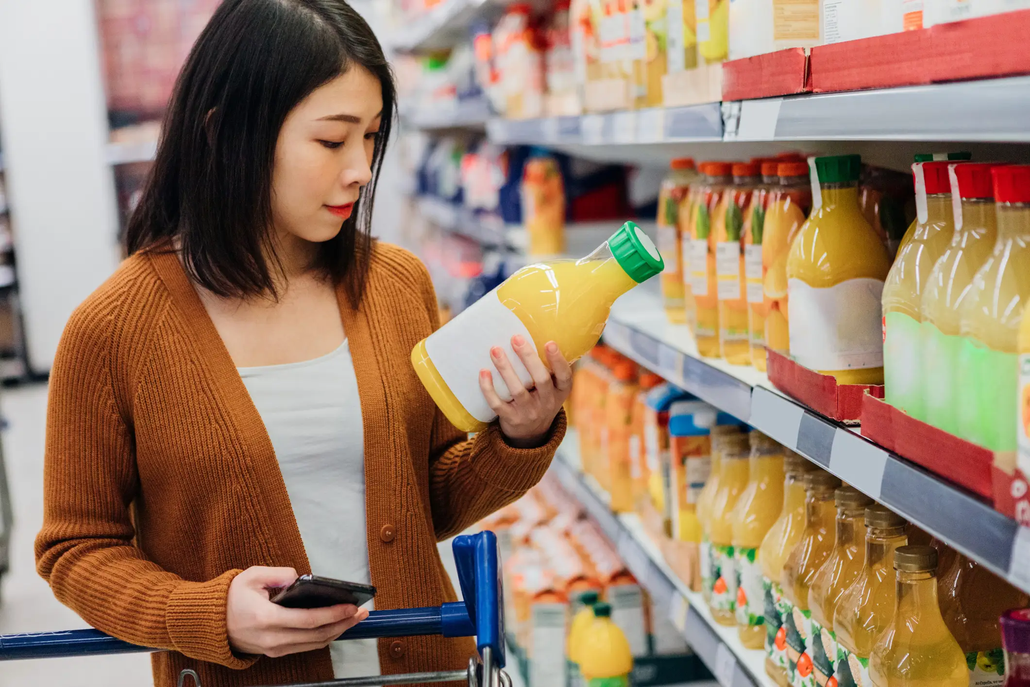 Growing public awareness around orange juice's sugar content has seen sales decline (Oscar Wong/Getty Images)
