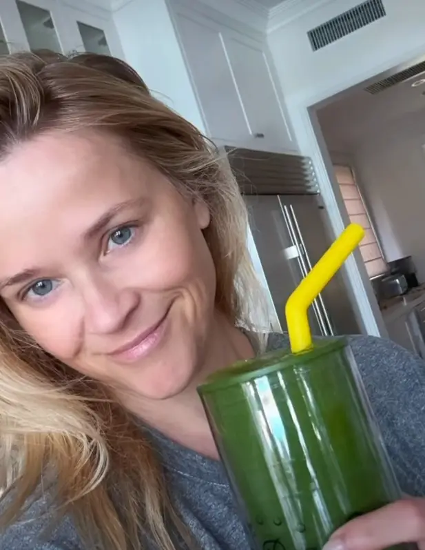 Reese Witherspoon says this smoothie became part of her morning routine (Instagram/reesewitherspoon)