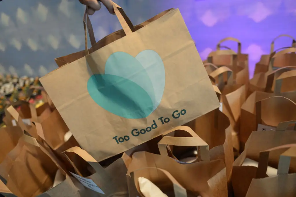 The Too Good To Go app aims to reduce food waste by offering shoppers a bargain rather than the food ending up in the bin (Photo by Artur Widak/NurPhoto via Getty Images)