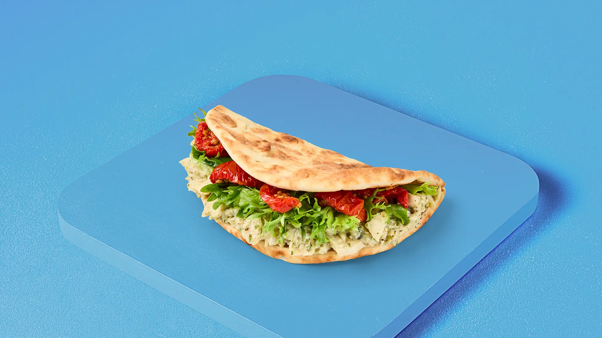 Pesto Chicken Flatbread (Greggs)