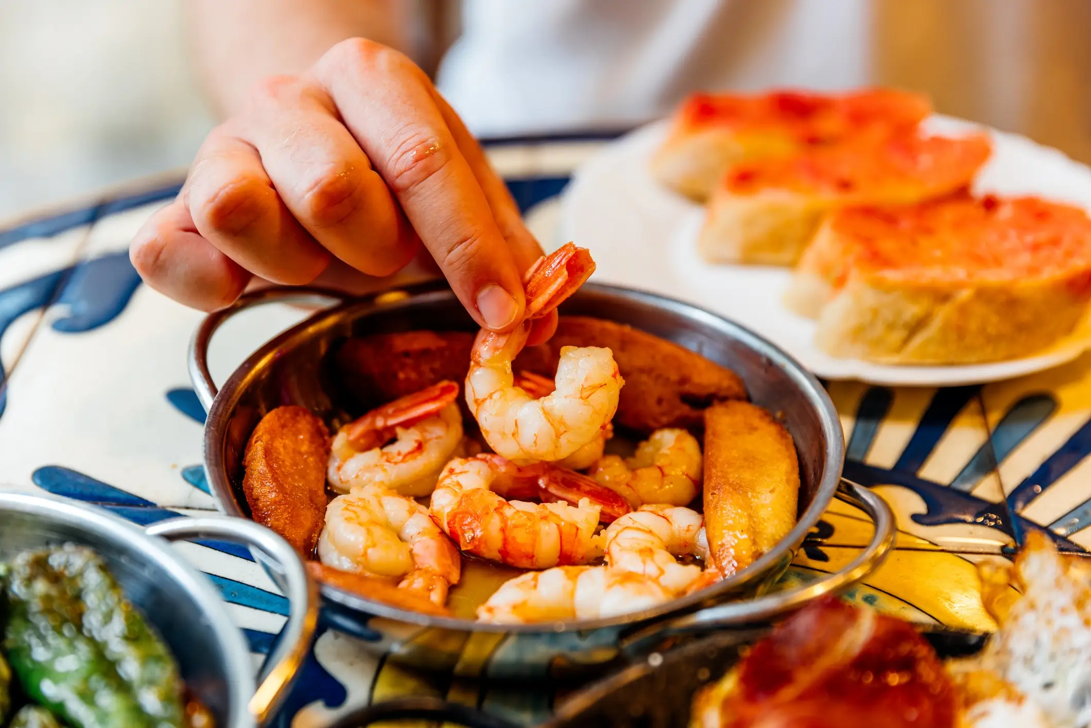 A single prawn contains around 3g of protein (Alexander Spatari/Getty Images)