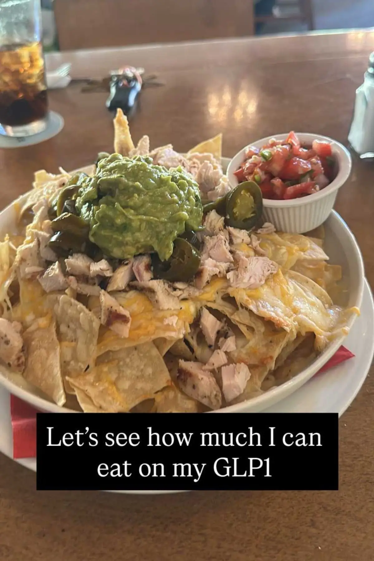 The realtor shared an image of her lunch on social media (Instagram/@kendrawilkinson)