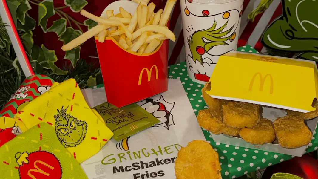 McDonald's unveils Christmas menu featuring never-seen-before items
