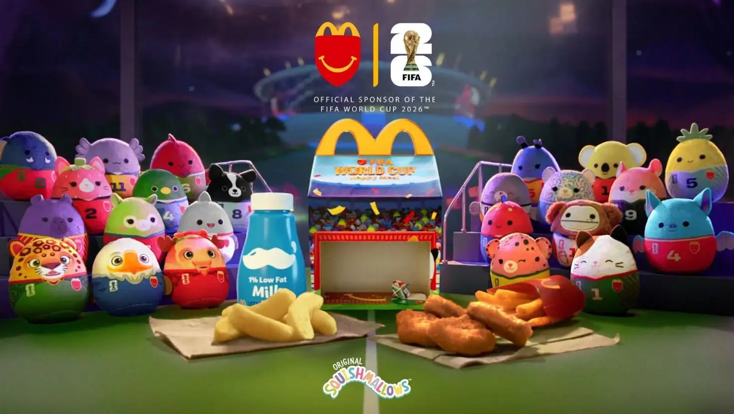 Squishmallows have launched again at McDonald's (McDonald's)