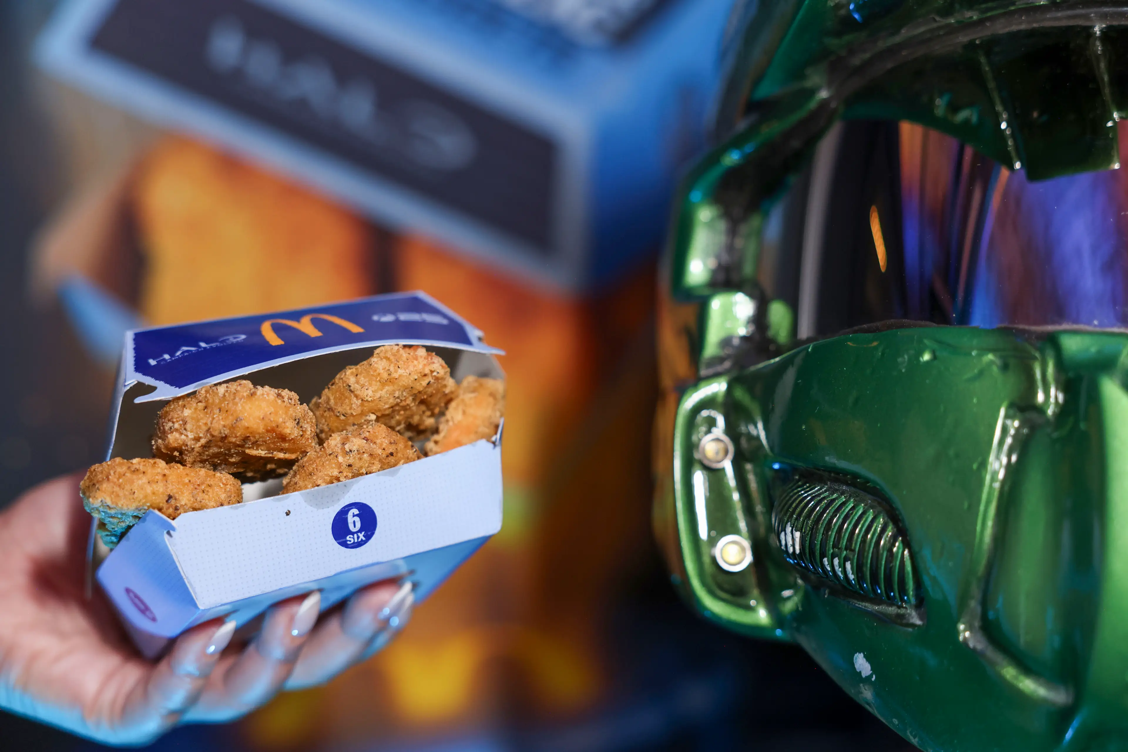 McDonald's Japan has lent the UK its Black Pepper & Garlic McNuggets (McDonald's)