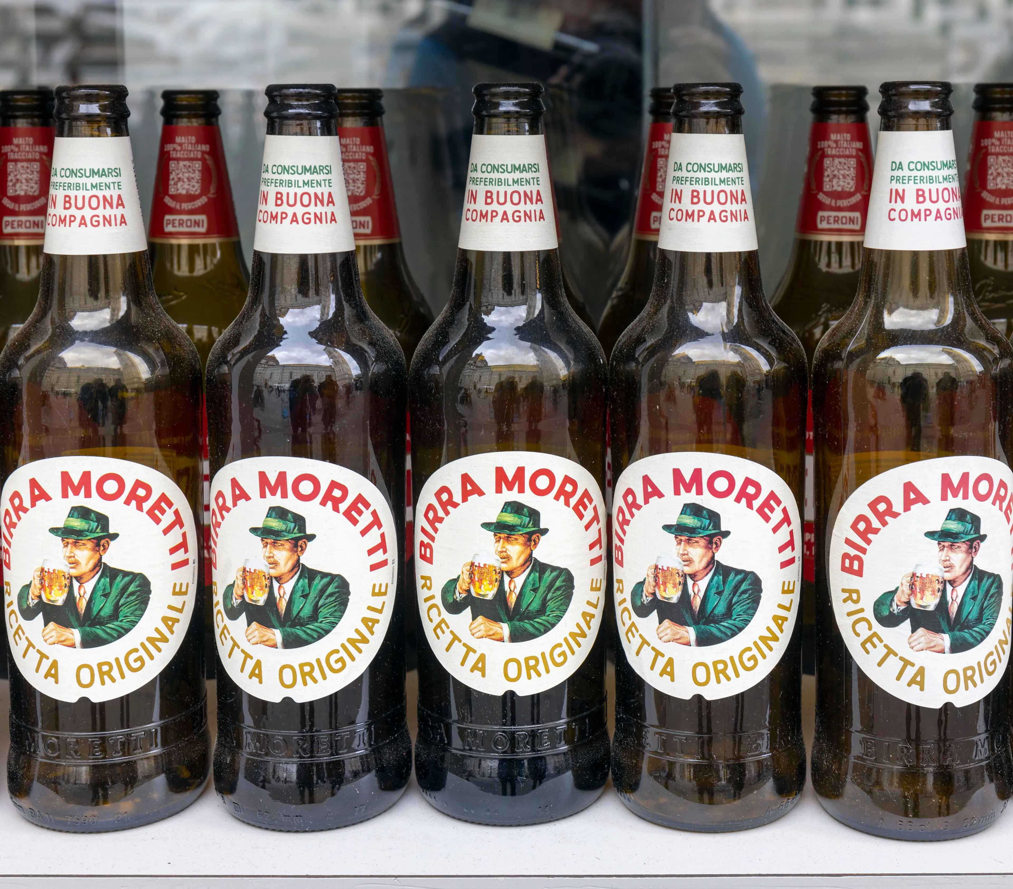 Birra Moretti is a very popular lager option in the UK (UCG / Contributor/Getty Images)