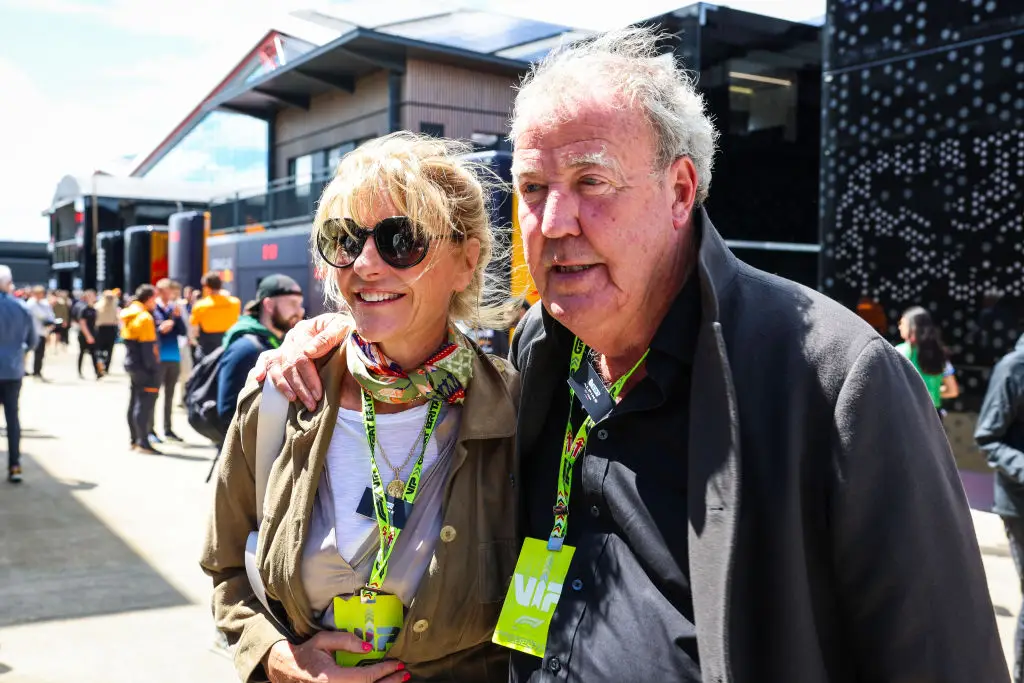 Clarkson with partner and Clarkson's Farm co-star Lisa Hogan (Kym Illman / Contributor/Getty Images)