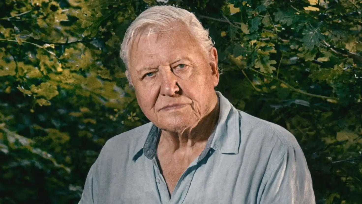 Sir David Attenborough is not a vegetarian, but often pulls back from eating red meat (BBC/Sam Baker)