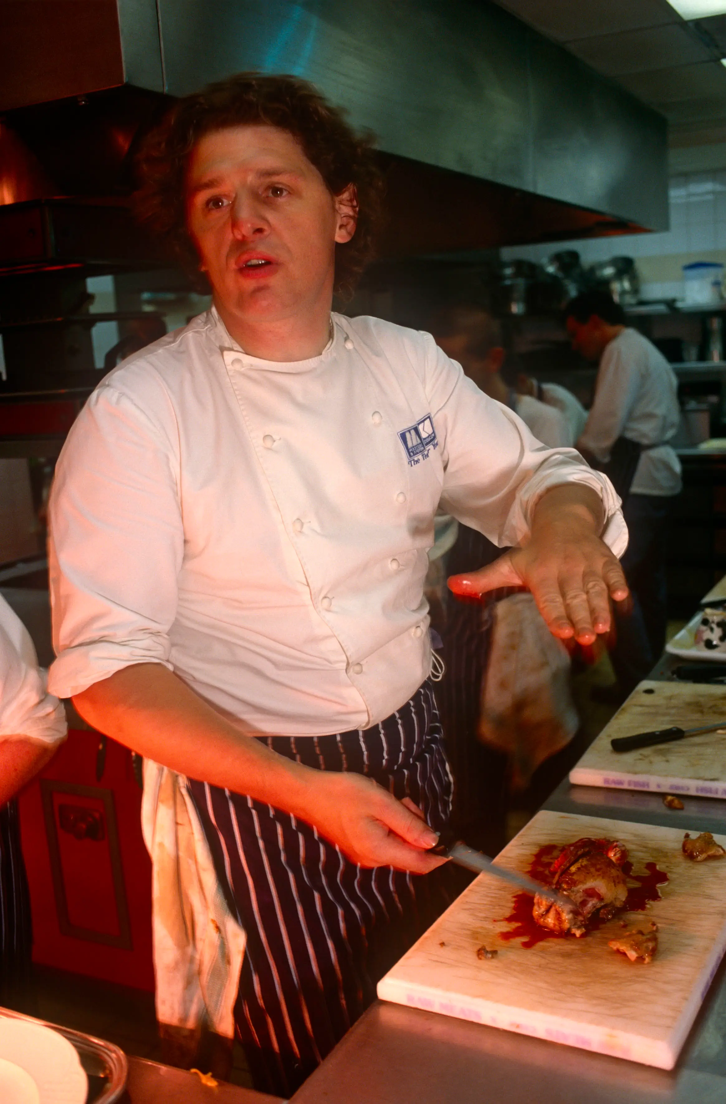 The Godfather of Modern cooking and Gordon Ramsay famously feuded for years (Richard Baker/In Pictures Ltd./Corbis via Getty Images)