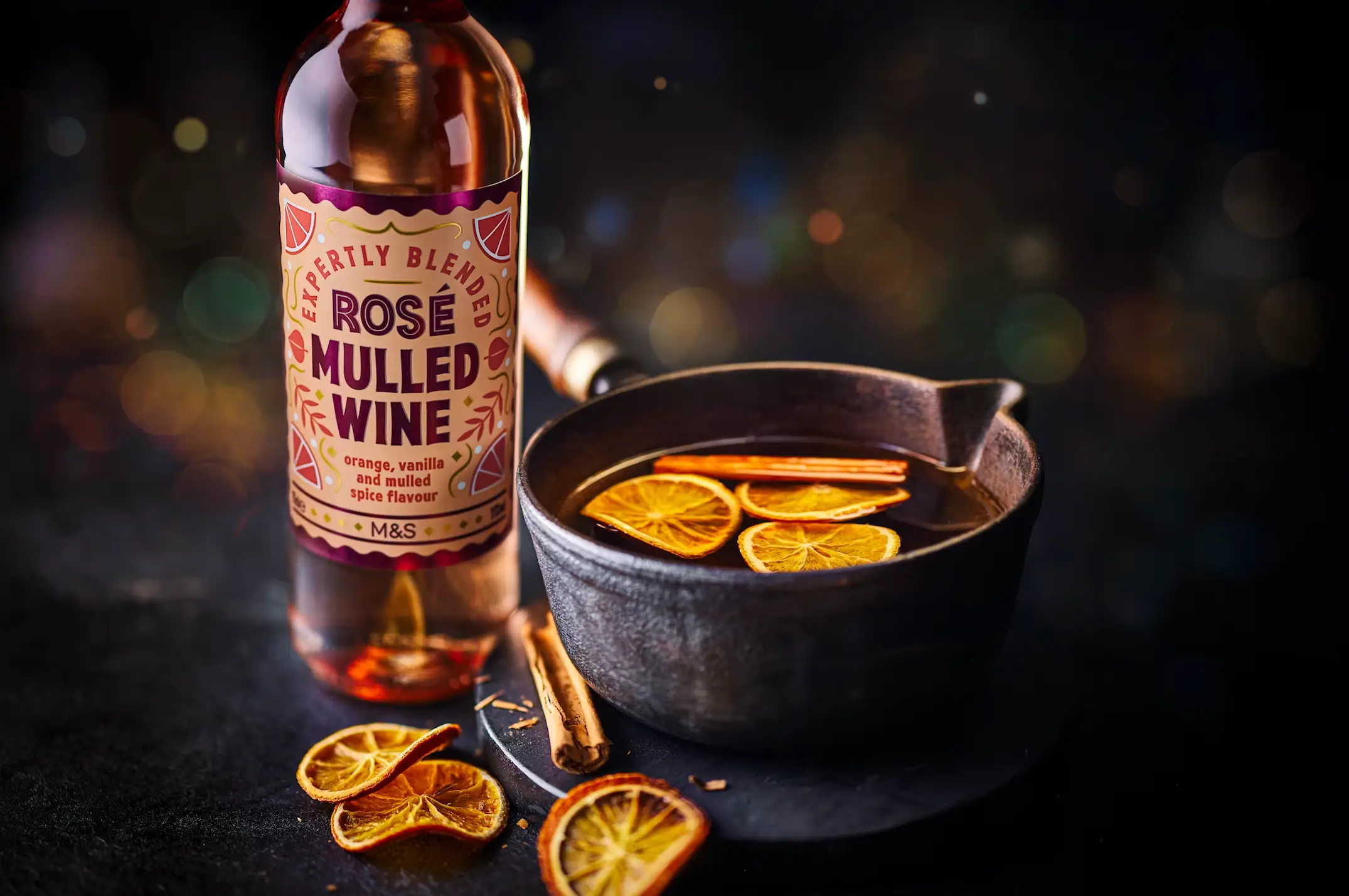 Shoppers celebrate the long-awaited return of M&S’s festive rosé mulled wine (marksandspencer_sg/Instagram)