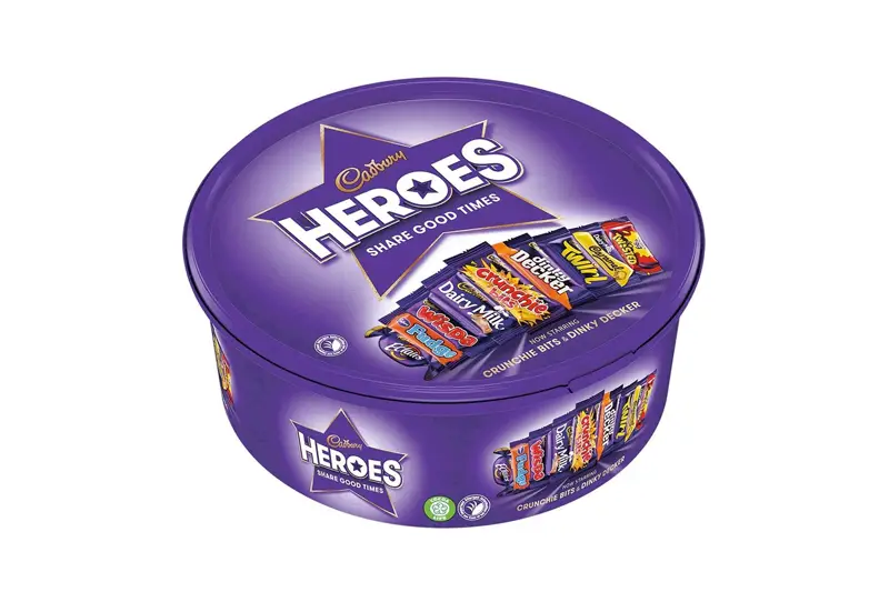Cadbury has announced it's subbing out Eclairs in some of its Heroes boxes (Cadbury)