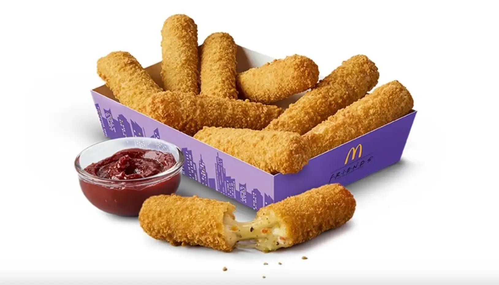 The Pizza Mozzarella Dippers are a big hit with fans (McDonald's)