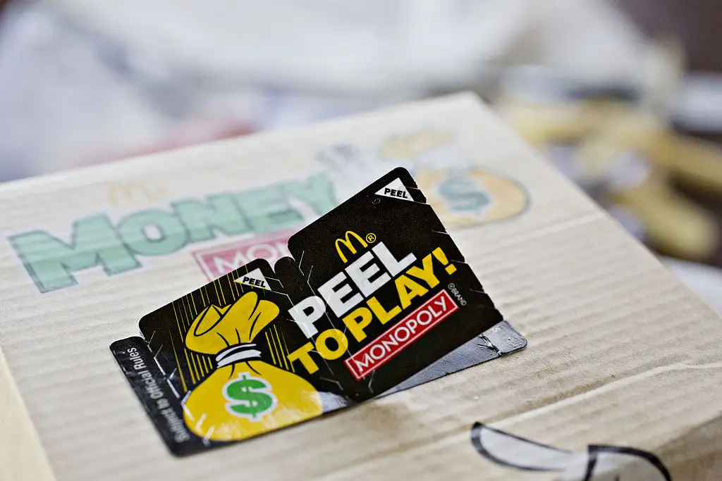 The McDonald's Monopoly game was the perfect scam (Bloomberg/Contributor/Getty Images)
