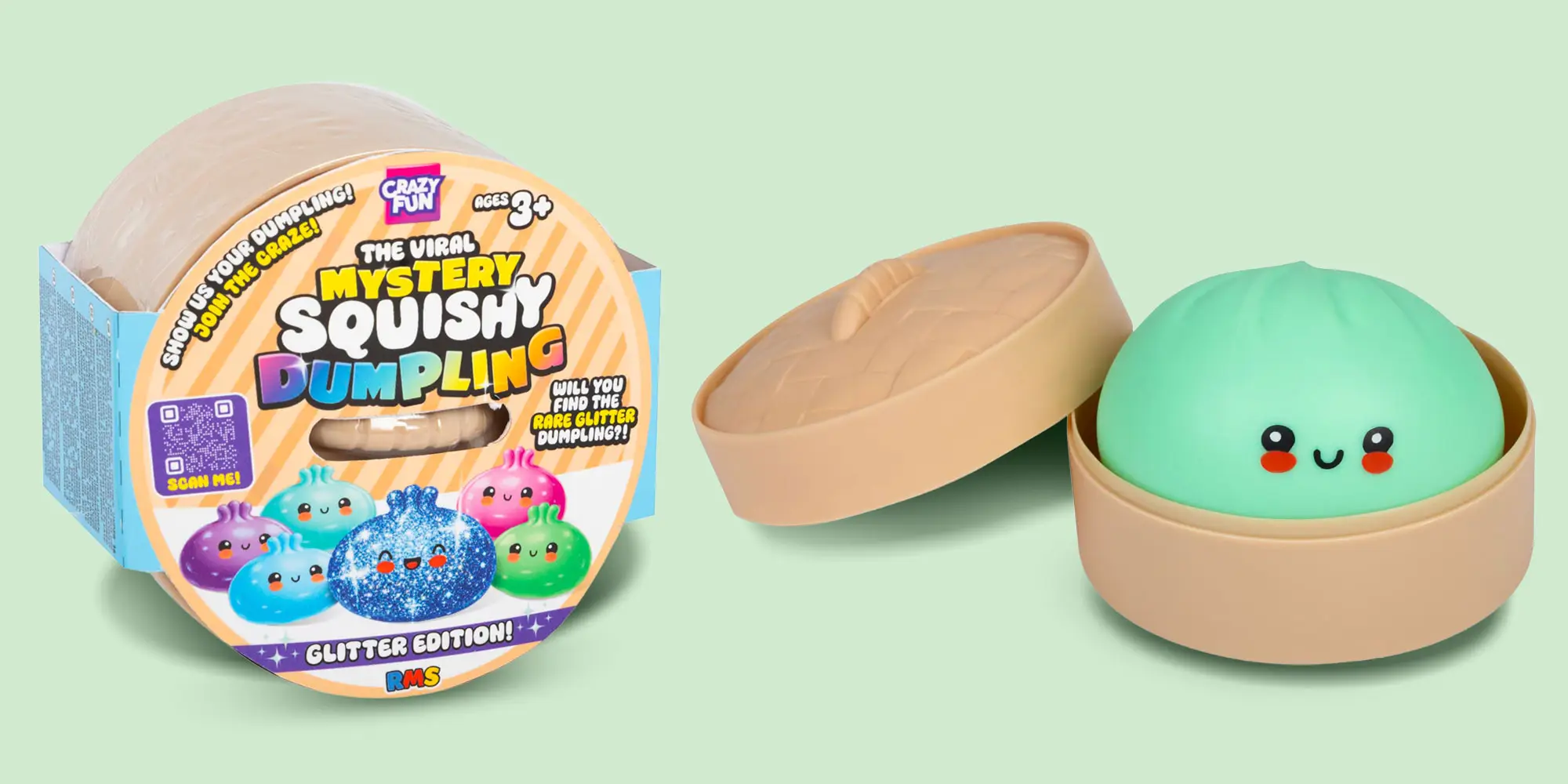 Counterfit mystery Squishy Dumplings have been recalled by health officials (RMS International)