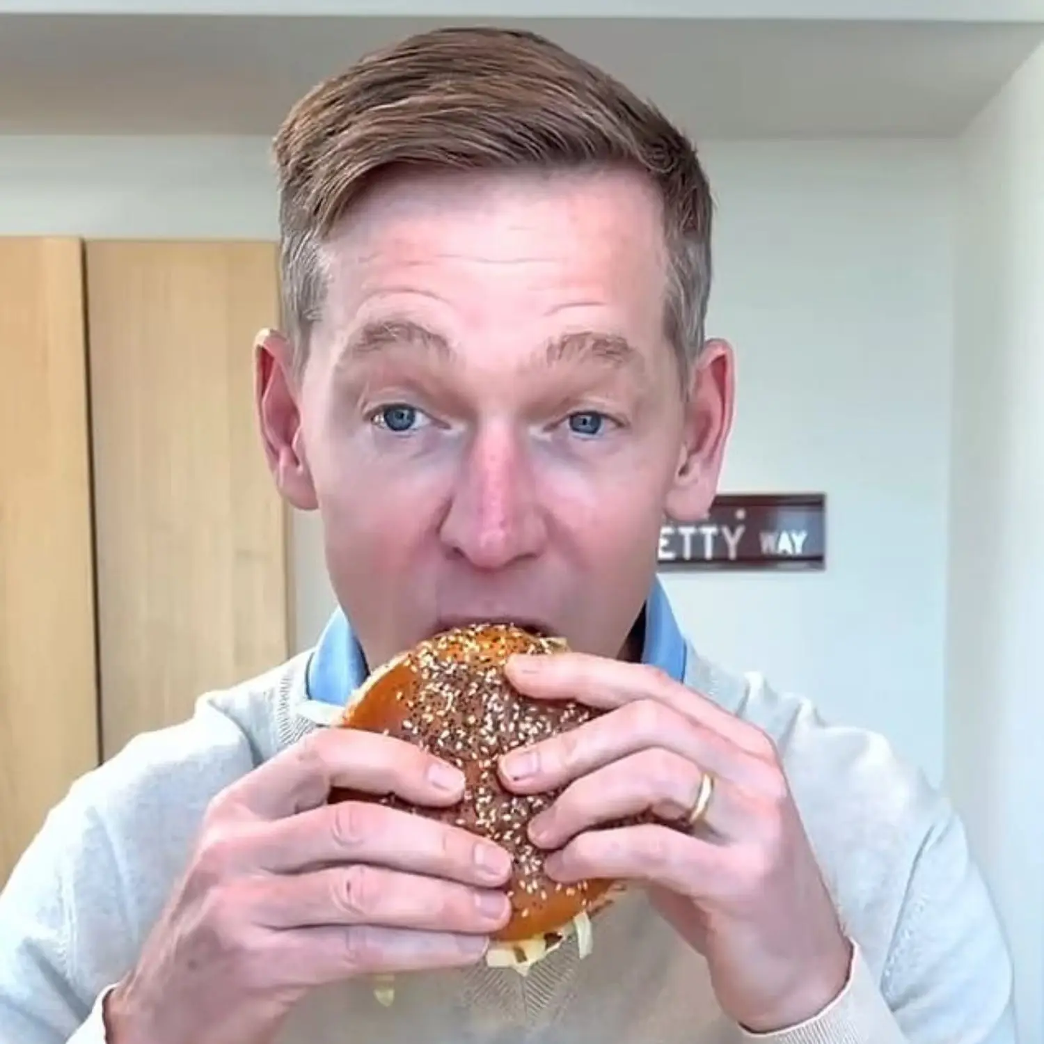 McDonald's CEO Chris Kempczinski has ben roasted by Burger King (Instagram/@chrisk_mcd)
